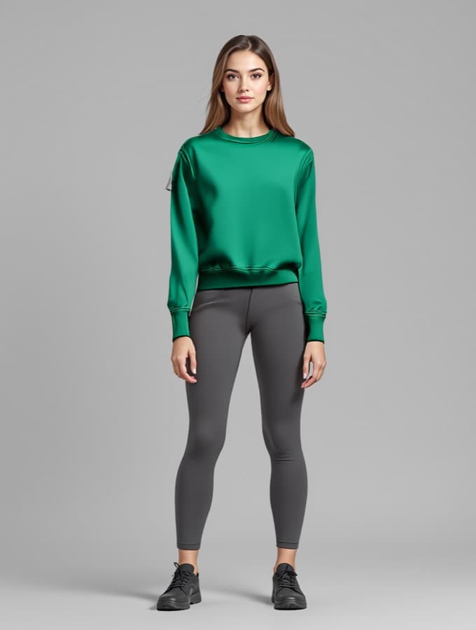 Cotton sweatshirt, studio